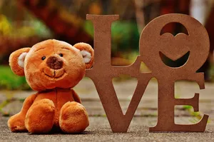 love泰迪熊图片_1