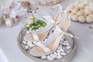 婚鞋凉鞋图片_1