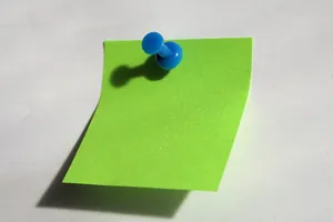 美式图钉便签图片