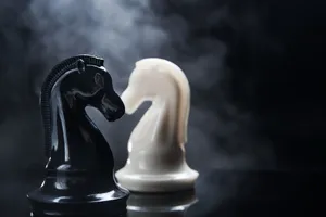黑白国际象棋图片_1
