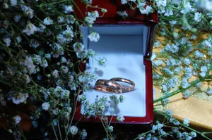 婚礼黄金对戒图片_1