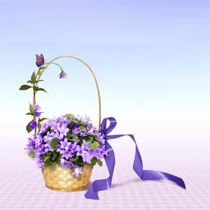 婚礼花篮图片