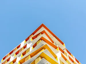 特色现代艺术建筑局部特写图片_1