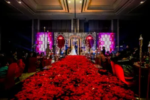 婚礼场景布置高清图片第张