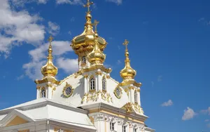 彼得大帝夏宫建筑风景图片第张