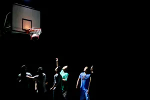 篮球架上的篮球框图片第张