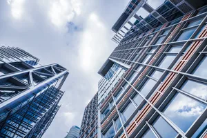 整齐的格子状写字楼图片第张