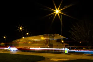 星光熠熠的路灯图片第张