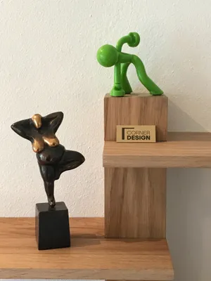 简约木质吸附置物架图片第张