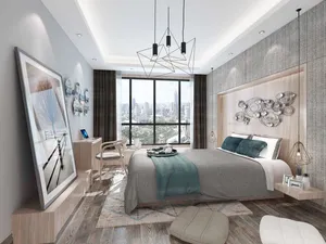 现代卧室装修设计图片第张
