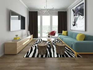 现代感十足的客厅装修设计图片第张