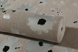 仿鹿皮高光墙纸图片第张