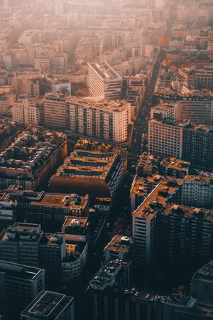 现代城市建筑街道俯视图_1