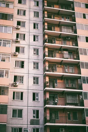 小区商品房建筑图片_1