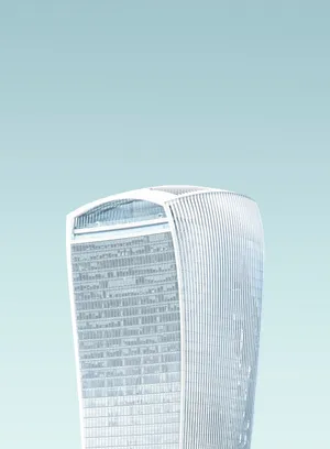 银色商务大楼建筑图片_1
