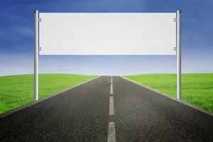 公路空白广告牌图片_1