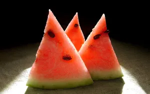 夏日清凉西瓜图片壁纸_4