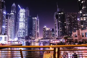 繁华城市夜景高清图片_1