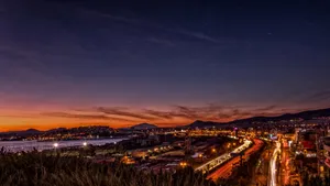 唯美城市夜景壁纸图片