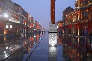 雨后北京大街亚洲图片_1