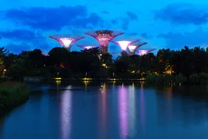 城市璀璨灯光夜景图片第1张