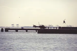 城市海港码头图片_1