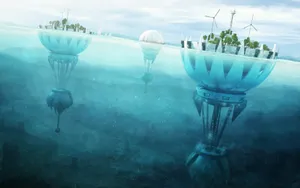 奇幻世界的城市图片第1张