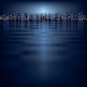 夜景大厦高清图片_1