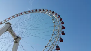 大型摩天轮局部图片