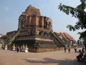 泰国清迈契迪龙寺图片_1