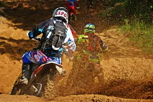 越野摩托车比赛高清图片第张