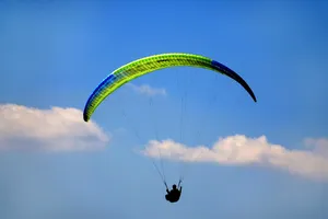 空中滑翔伞图片第1张