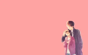 可爱的一吻定情卡通图片第张