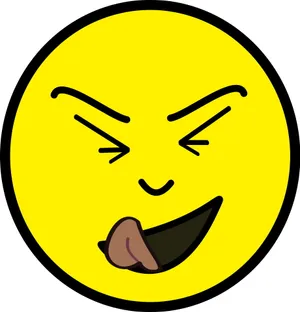 黄色卡通面部表情图片第1张