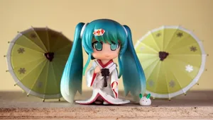 初音未来卡通公仔图片_1