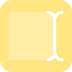 黄色卡通图标图片第1张