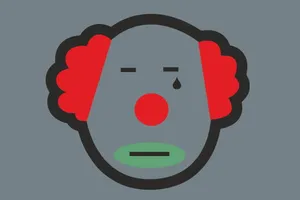 愚人节小丑卡通头像图片第1张