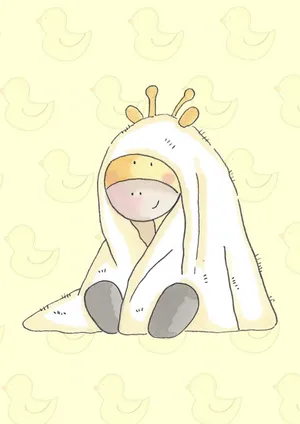 可爱卡通聊天背景图片