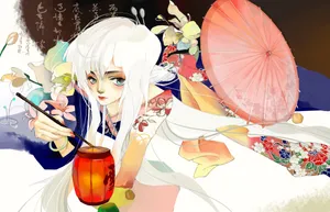 唯美古风漫画美女图片第1张