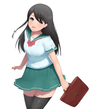 萌系漫画美女图片