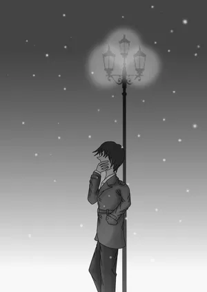 忧郁伤感男生图片_1
