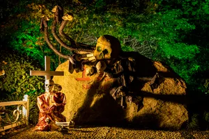 恐怖的万圣节气氛节日图片第张