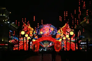 绚烂多彩的灯会图片第张