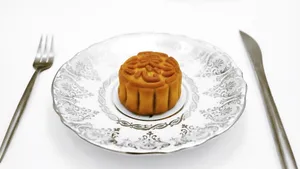 中秋莲蓉月饼图片_1