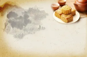中秋节小报背景图片