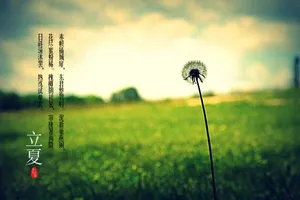 立夏的诗句图片_1