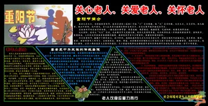 重阳节黑板报图片_1