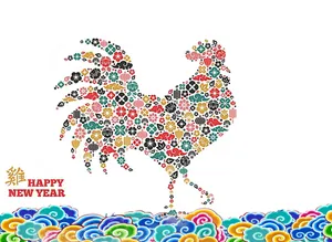 关于鸡年的设计图片