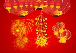 新年春节灯笼图片下载
