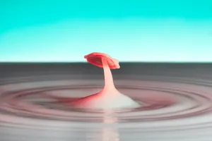 创意水母水旋涡图片
